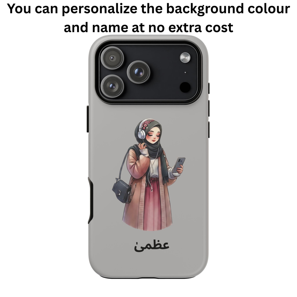 Cute Hijabi - Tough iPhone Case